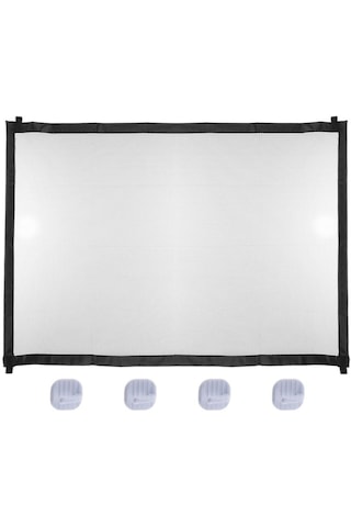 Homyl Pet Köpek İzolasyon Çiti Kapı Siyahı Için Siyah