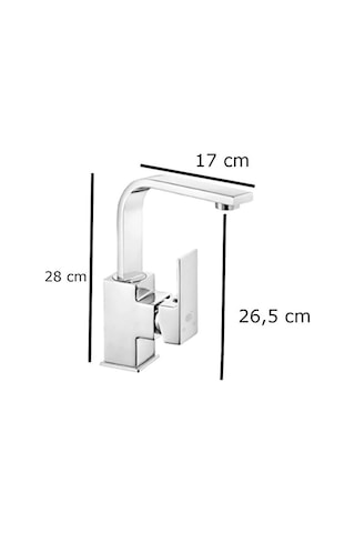 Ar Melia Kuğu Borulu Lavabo Bataryası 102102499