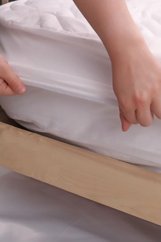 Favora Tek Kişilik Kapitone Fitted Alez 100X200 - Beyaz