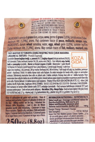 Linguine Trüf Rüşeym Morelli 250gr