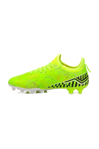 Neon Sarı Suni Deri Erkek Krampon Mk-241-129 M Krampon Neon Sari Sarı