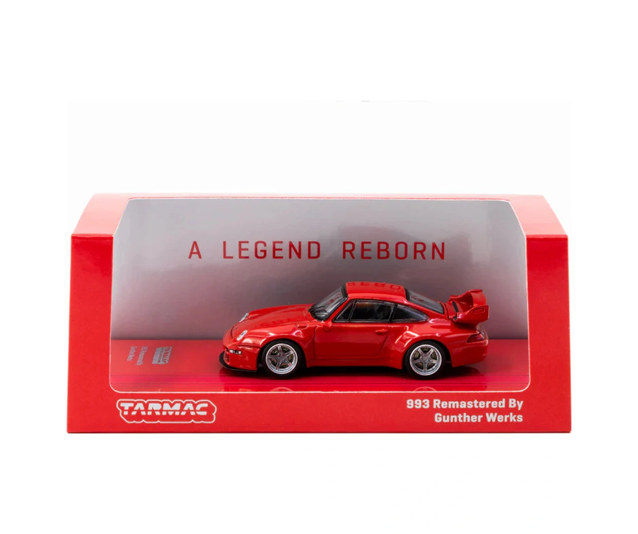 Tarmac Works 1/64 993 Remastered By Gunther Werks Red - Road64 T64r-tl054-re Çok Renkli