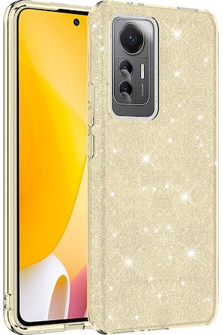 Xiaomi Mi 12 Lite Kılıf Zore Shining Simli Silikon Kılıf