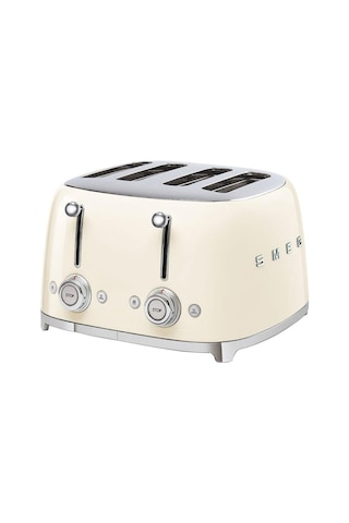 Smeg TSF03 4 Dilim Ekmek Kızartma Makinesi Krem