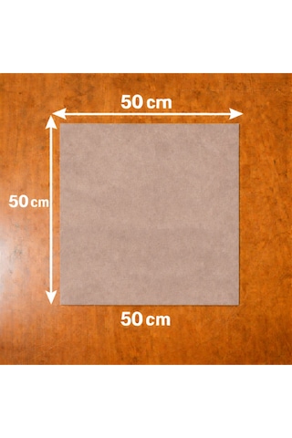 Kendinden Yapışkanlı Alkantara Süet Suni Deri 50 X 50 - Vizon Vizon
