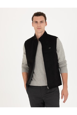 Pierre Cardin Erkek Siyah Deri Mont-kaban 50280298-001 Siyah