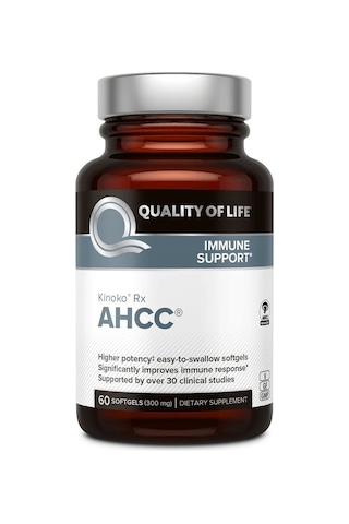 Kinoko Rx Ahcc 300 Mg 60 Softgels Usa Menş.