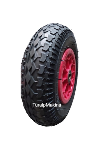 El Arabası Tekeri Havalı Plastik Jant 4Pr 3.50x7 Tr