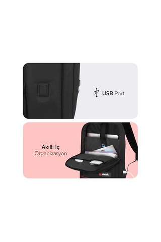 15mins Mack Office Laptop Çantası 12 Gri