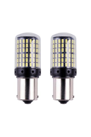 Tenfowee Araç Led Sinyal Lambası 12-30v Beyaz Işık 6000k 21w Alüminyum 2 Adet