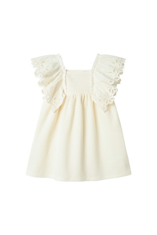 Name It Nmffrıjo Ss Dress Bej Kız Çocuk Elbise 000000000102263463