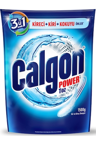 Calgon Çamaşır Makinesi Kireç Önleyici Toz Deterjan 1500 G