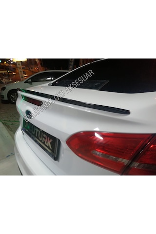 OtoÇizgi Ford Focus 3 - 3.5 - 4 Bagaj Üstü Spoiler Spoyler Piano Black OtoÇizgi