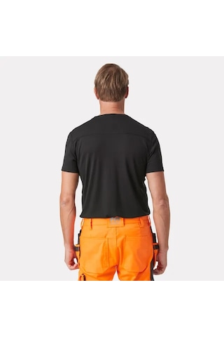 Helly Hansen Workwear Lıfa Tişört -75116 M-990-siyah Black
