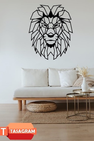 Aslan Lazer Kesim Metal Tablo