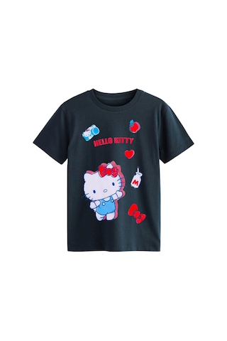 Sea Bubbles Kity Kız Çocuk Tişört Lacivert