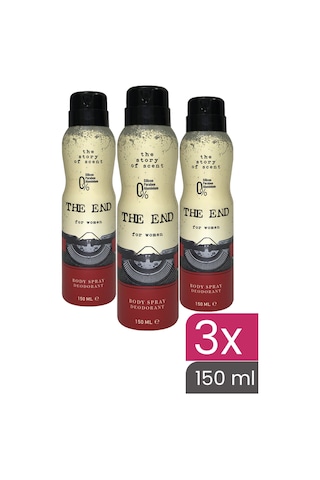 The End Kadın Deodorant 3 x 150 ML