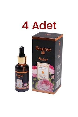 Rosense Cilt Gül Yağı 4 x 30 ML