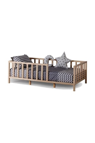 Köşk_Mobilya Montessori Yatak Ahşap Yatak 90X190 Çocuk Karyola Çatısız Model (407682142)