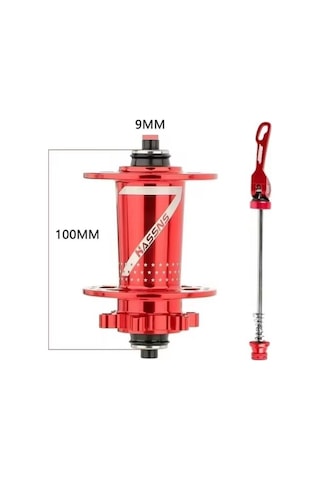 Hassns Pro7 Ön Arka Göbek Seti 32 Delik Kırmızı