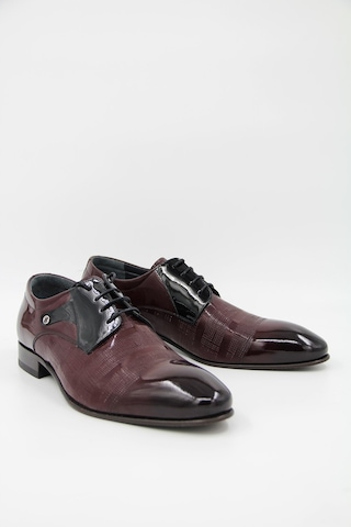 Oggi 013508 Erkek Klasik Ayakkabı - Bordo - Bordo