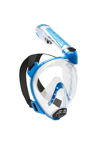 Cressi Duke Tam Yüz Maskesi Blue S/m Mavi