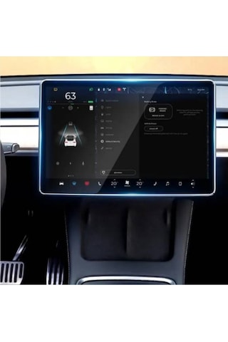 Tesla Model Model Y 15 İnç 2017-24 Navigasyon Multimedya 9h Nano Ekran Koruyucu
