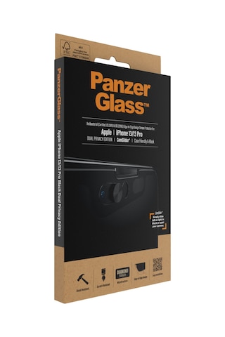 Panzerglass Apple Uyumlu iPhone 13 13 Pro Edge-to-edge Gizli/hayalet Ekran Koruyucu