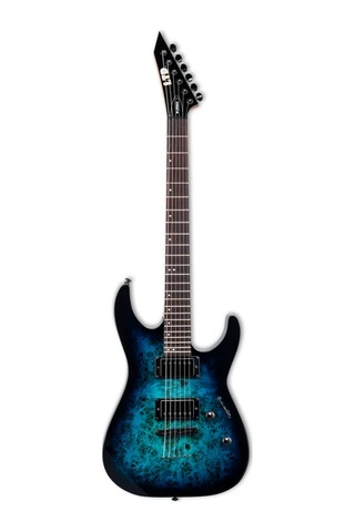 Esp Ltd Lm200dxntblb M-200dx Nt Blue Burst Elektro Gitar Sabit Köprü Mavi Burst