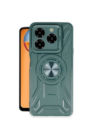 General Mobile Era 50 Kılıf Lincoln Silikon - Ko C482d Yeşil