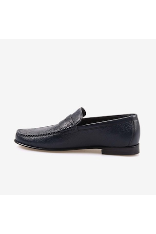 Kemal Tanca Gold Hakiki Deri Erkek Loafer Ayakkabı 21509 Lacivert
