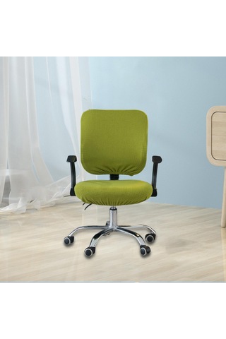 Suntek Çıkarılabilir Streç Yumuşak Slipcover Sarı-yeşil