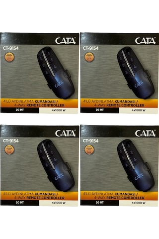Cata Ct-9154 4'lü Aydınlatma Kumandası 4 Adet