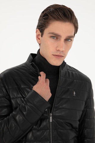 U.s. Polo Assn. Erkek Siyah Deri Mont-kaban 50297160-001 001sıyah