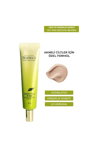 Deoproce Yeşil Çay Özlü Nemlendirici Tonlayıcı Leke Kremi 40 ML