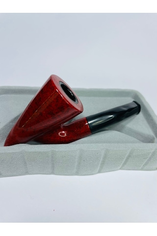 Alcan Marka Ahşap Görünümlü Sert Akrilik Pipo 10 CM HG712