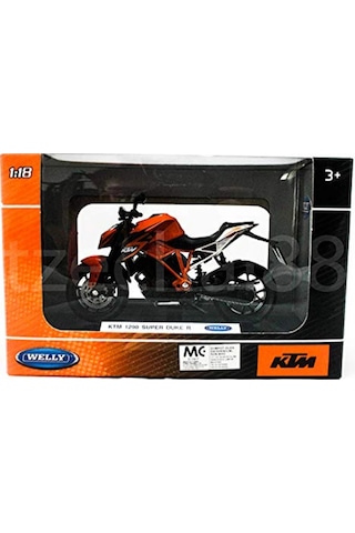Welly 1:18 Ktm 1290 Super Duke R Model Motorsiklet