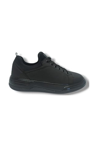 G-class 896-26 Mat Deri Anatomik Erkek Sneaker Siyah