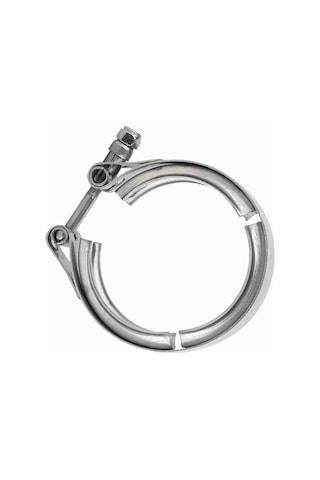 Konesam 2.5 İnç 63mm V Tipi Turbo Egzos Klampsı - Araç/motosiklet Uyumlu, Yüksek Dayanıklı, M6 Vida İle Kolay Kurulum