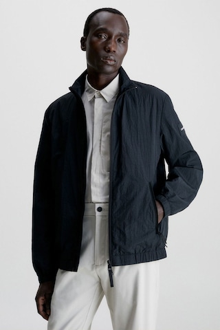 Calvin Klein Kolej Yaka Bomber Mont Siyah