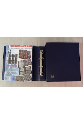 Kasetli Albüm Kağıt Para Madeni Para Fdc Kartpostal İçin-l
