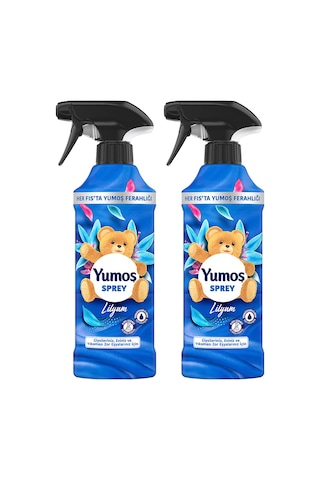 Yumoş Sprey Yıkaması Zor Eşyalar için Lilyum 2 x 450 ML