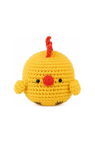 Bakgelal Hello Adorable Amigurumi Tavuk & Civciv Yapım Kiti 2'li Bff Kendin Yap Hobi Seti