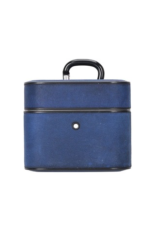 Toyigoo Toyigoo Casquet Apple Airpods 3.nesil Uyumlu Deri Kılıf G21 Mavi