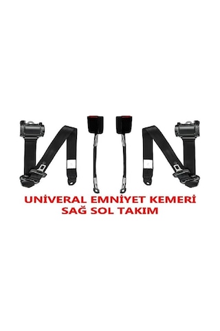 Tofaş Doğan Şahin Kartal Uyumlu Otomatik Emniyet Kemeri Ön Takım 3 Nokta