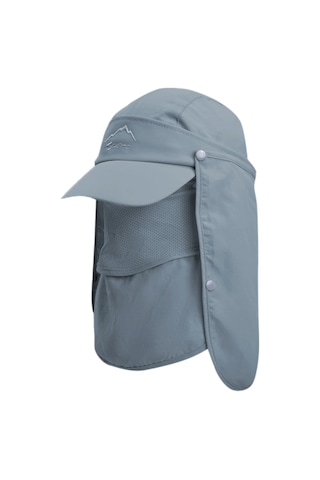 Unisex Çok Amaçlı Güneş Koruyucu Şapka, 360 Derece Geniş Kenarlı Uv Filtreli Güneşlik Şapkası Gri