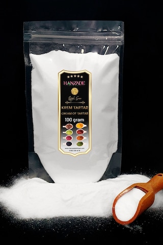 Hanzade Bitkisel Krem Tartar Potasyum Bitartarat 100 G