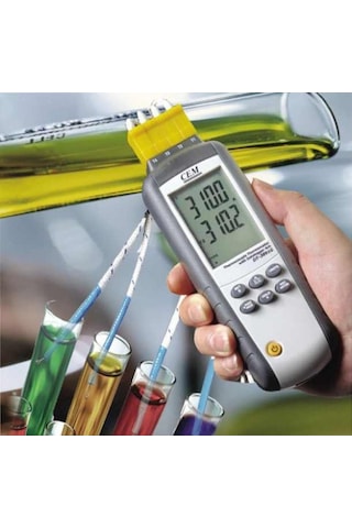 Cem Dt-3891G Sıcaklık Kayıt Cihazı 4 Kanallı Datalogger N11.195