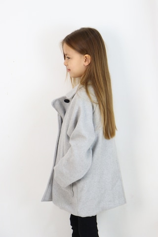 Miababy Reglan Kol Unisex Kaşe Kaban Taba