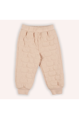 Kız Çocuk Kedi Kapitoneli Eşofman Alt Bej 2421gb01002-4799 001